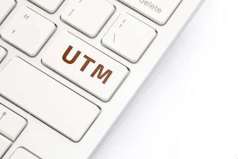 UTM - Urchin Tracking Module. Parameter in the URL used by marketers on the k Stock Photos