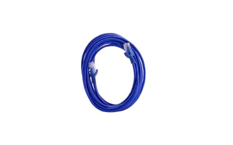 Utp cable for internet connection 2 Stock Photos