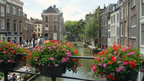 Utrecht, Netherlands, View Stock Footage 134337510