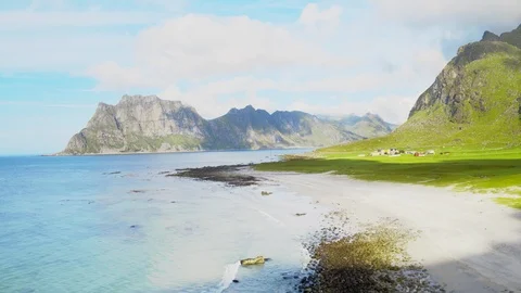 Uttakleiv beach Stock Footage 88902297
