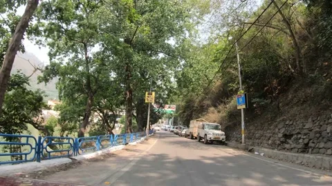 Uttarakhand Mountains Road Vídeo Stock 191400397