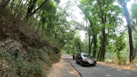 Uttarakhand Mountains Road Vídeo Stock 191403178