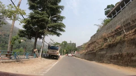 Uttarakhand Mountains Road Vídeo Stock 191403596
