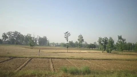 Uttarakhand from train window Stock Footage 77155813