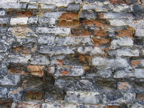 Utter desolation 3 (old wall) Stock Photos