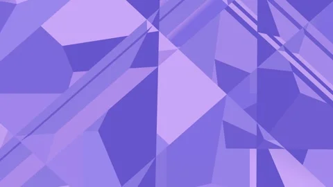 Uturistic Lavender Polygonal Shards Blinking and Flashing. Stock Footage 339072308