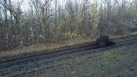 Utv car racing in mud Video stock 75223709