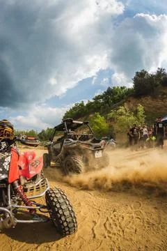 UTV race Foto stock