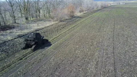 UTV off road four 4K Video Video stock 75247565