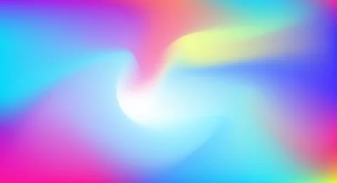 UV Color Wavy Gradient Background Stock Illustration
