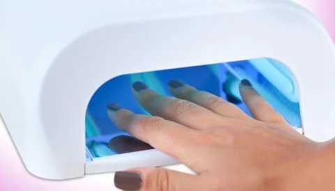 Uv lamp for nails Stock Photos