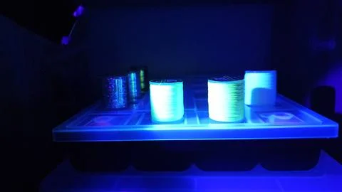 UV light exposure Stock Photos