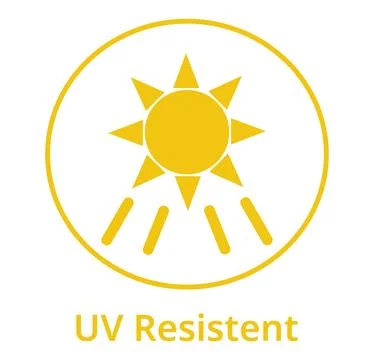 UV Resistent Symbol Stock Illustration
