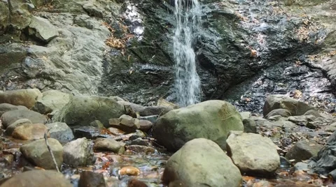 Uvas Canyon Upper Waterfall Video stock 67602163