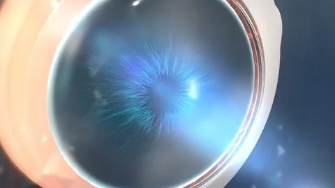 Uveitis is the inflammation of part or all of the uvea in the eye. It is an i Stock Illustration