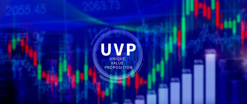 UVP, Unique Value Proposition symbol. Business and Unique Value Proposition.. Stock Photos