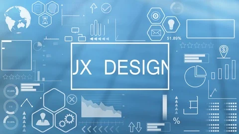 Ux Design, Animated Typography Video stock 116355477