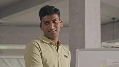 UX Designer Giving Presentation on Office Meeting Stock Footage 232419193