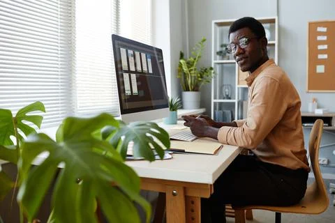 UX Designer at Workplace Stock Photos