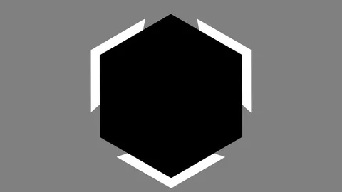 UX Hexagon Loader, Buffering Stock Footage 86719698