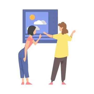 UX or User Experience Designer Creating Product and Service for Human computer 스톡 일러스트