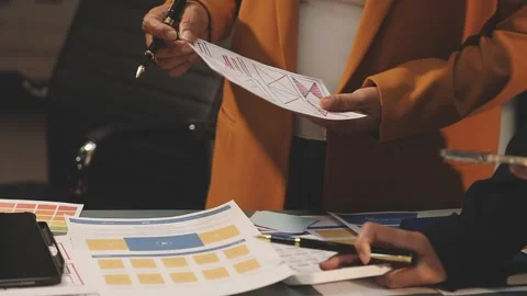 UX UI and Programming development technology. Stock Footage 287861349