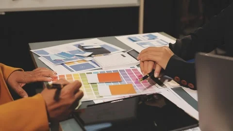 UX UI and Programming development technology. Stock Footage 287861382