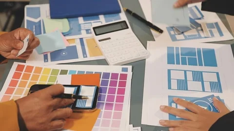 UX UI and Programming development technology. Stock Footage 287861413