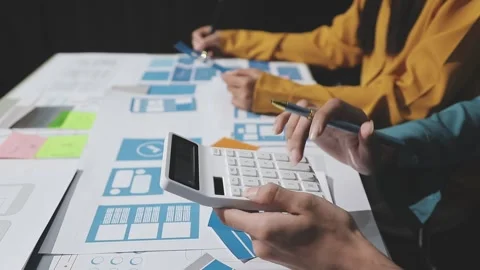 UX UI and Programming development technology. Stock Footage 292768025