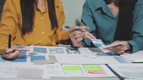UX UI and Programming development technology. Stock Footage 292768089