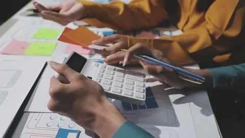 UX UI and Programming development technology. Stock Footage 292768200