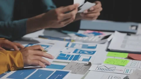 UX UI and Programming development technology. Stock Footage 292768505