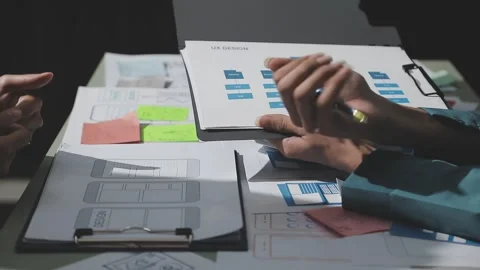 UX UI and Programming development technology. Stock Footage 292768784