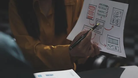 UX UI and Programming development technology. Stock Footage 292768830