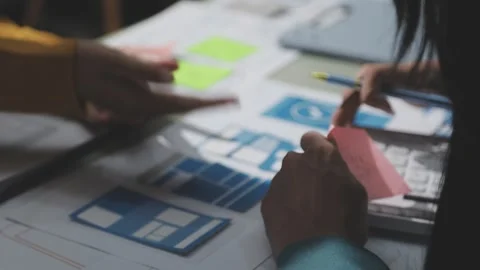 UX UI and Programming development technology. Stock Footage 292769053