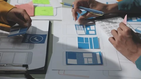UX UI and Programming development technology. Stock Footage 292769064