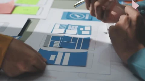 UX UI and Programming development technology. Stock Footage 292769095