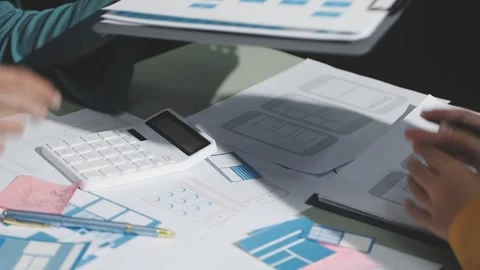 UX UI and Programming development technology. Stock Footage 292769447