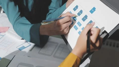 UX UI and Programming development technology. Stock Footage 292769516
