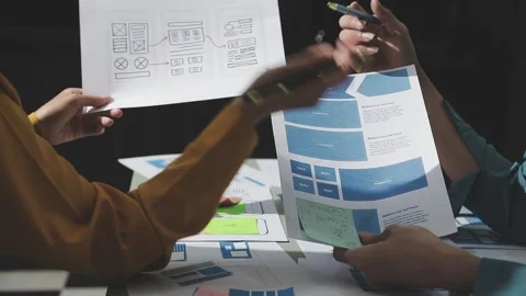 UX UI and Programming development technology. Stock Footage 292769558