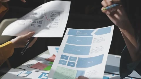 UX UI and Programming development technology. Stock Footage 292769585