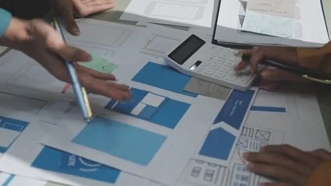 UX UI and Programming development technology. Stock Footage 292769735