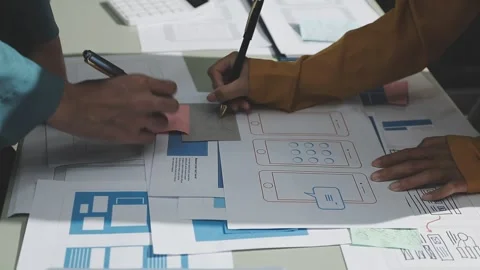 UX UI and Programming development technology. Stock Footage 292769840