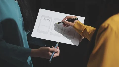 UX UI and Programming development technology. Stock Footage 292769877