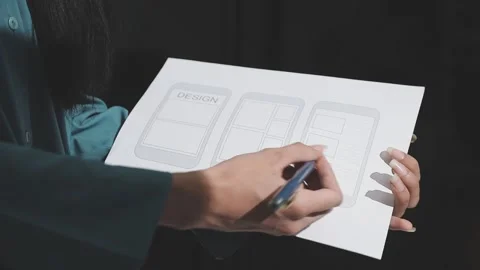 UX UI and Programming development technology. Stock Footage 292769916