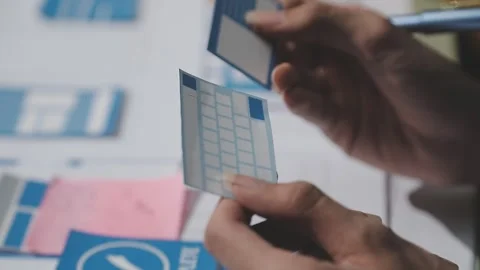 UX UI and Programming development technology. Stock Footage 292771638