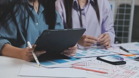 UX UI and Programming development technology. Stock Footage 303623927