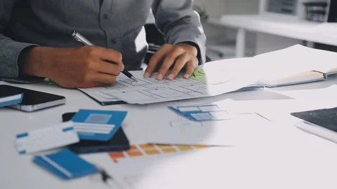 UX UI and Programming development technology. Stock Footage 320315485