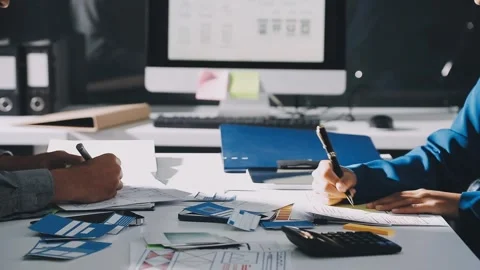 UX UI and Programming development technology. Stock Footage 320315495