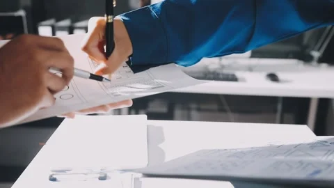 UX UI and Programming development technology. Stock Footage 320315517